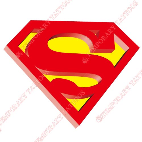 Superman Customize Temporary Tattoos Stickers NO.285